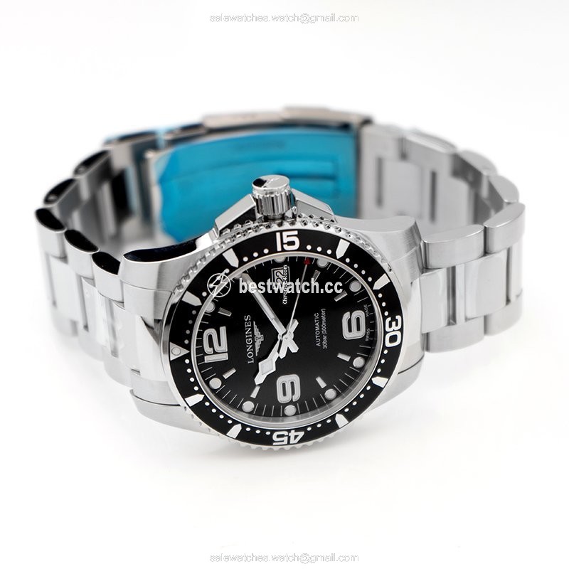 Longines HydroConquest Mens watch Unisex Automatic Steel L37424566 3