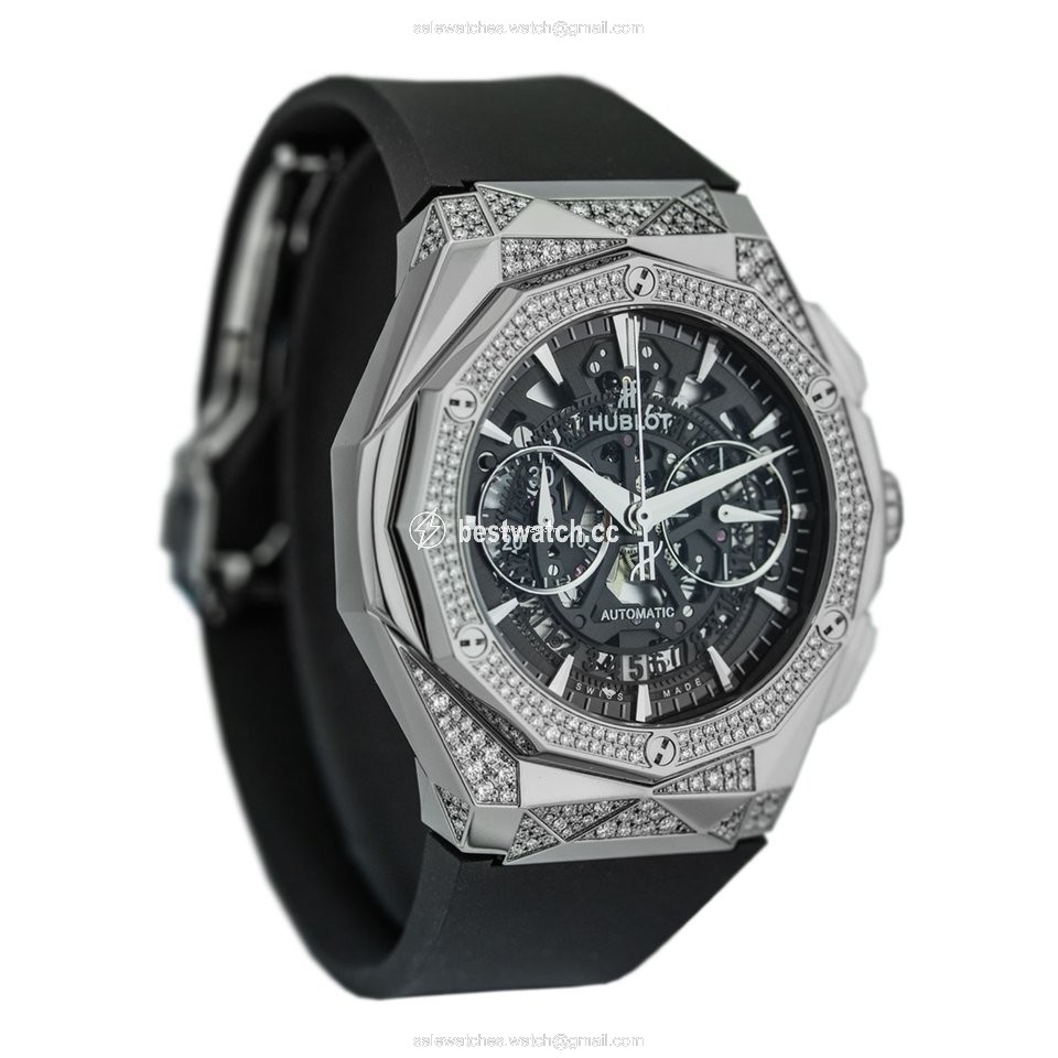 IMG_9086 Hublot Classic Fusion Aerofusion Mens watch Unisex Automatic Titanium 525.NX.0170.RX.1804.ORL18 3