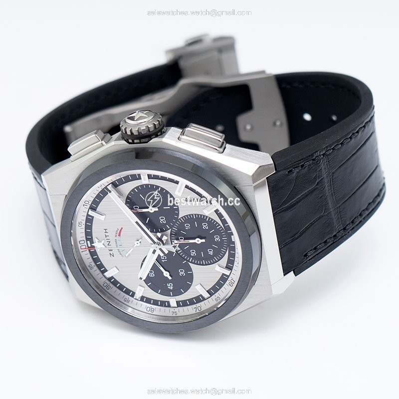 IMG_9086 Zenith Defy El Primero Mens watch Unisex Automatic Titanium 95.9005.9004 01.R582 3