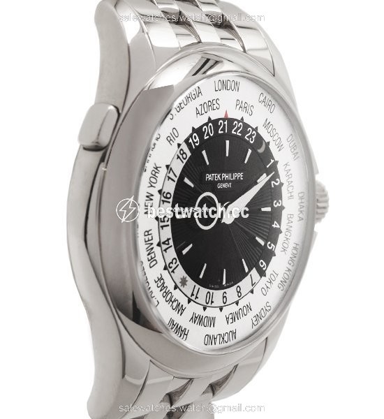 IMG_9086 Patek Philippe World Time Mens watch Unisex Automatic White gold 5130 1G-010 3
