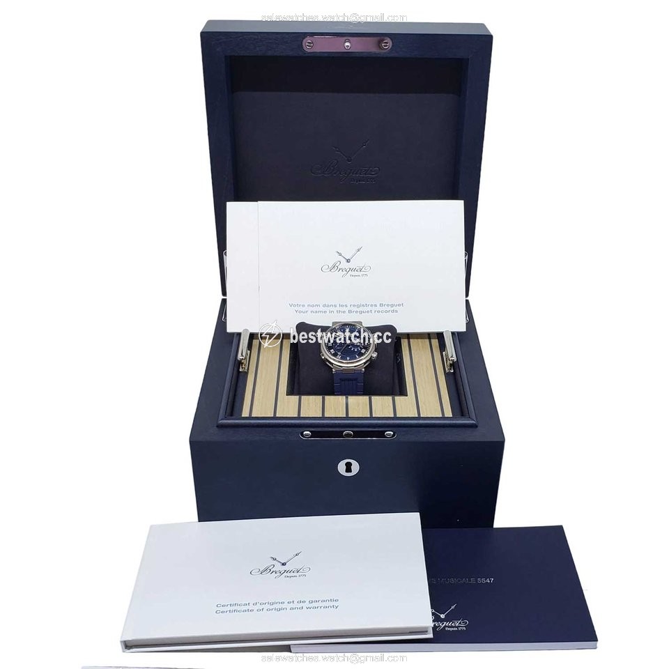 Breguet Marine Mens watch Unisex Automatic White gold 5547BB Y2 5ZU 3