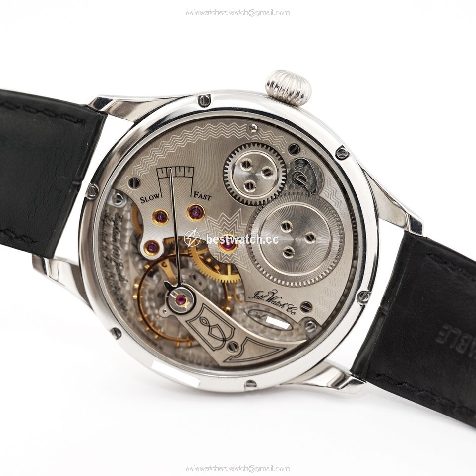 IMG_9086 IWC Portuguese Hand-Wound Mens watch Unisex Manual winding Platinum IW544202 3