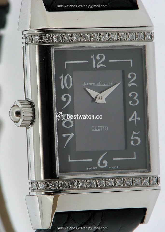 IMG_9086 Jaeger-LeCoultre Reverso Womens watch Manual winding Steel 256.8.75 3