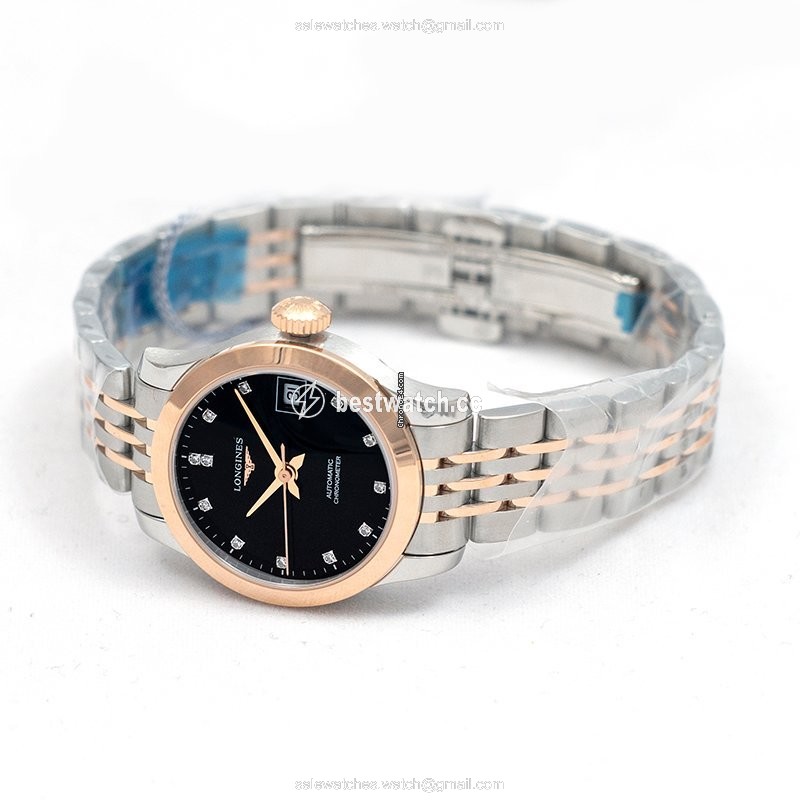 Longines Record Womens watch Automatic Steel L23205577 3