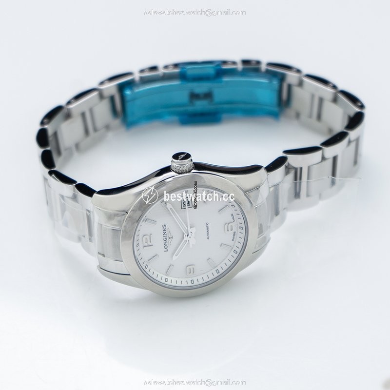IMG_9086 Longines Conquest Classic Womens watch Automatic Steel L22854766 3