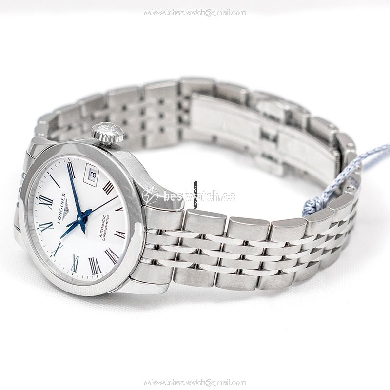 Longines Record Womens watch Automatic Steel L23204116 3