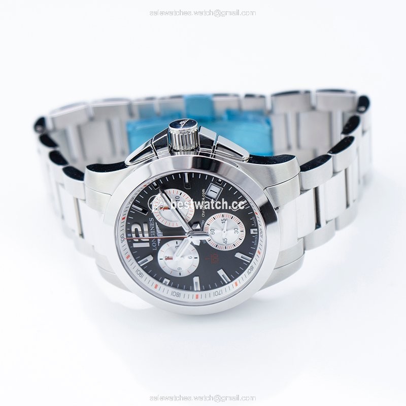 Longines Conquest Mens watch Unisex Quartz Steel L37004796 3