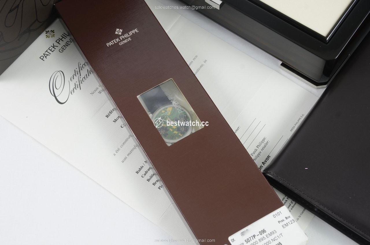 IMG_9086 Patek Philippe Calatrava Mens watch Unisex Automatic Platinum 5077P-096 3