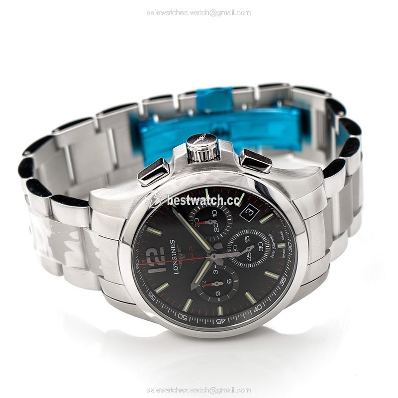 IMG_9086 Longines Conquest Mens watch Unisex Quartz Steel L37174666 3