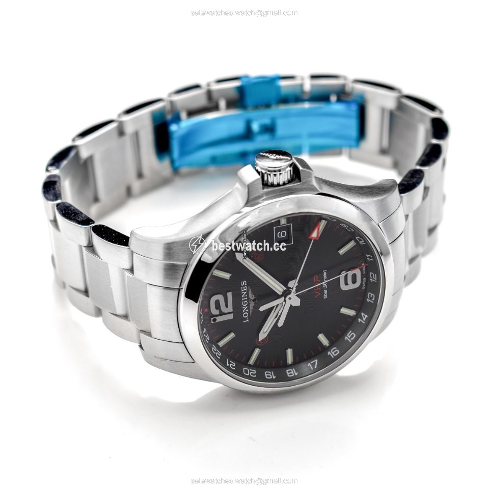 IMG_9086 Longines Conquest Mens watch Unisex Quartz Steel L37184566 3