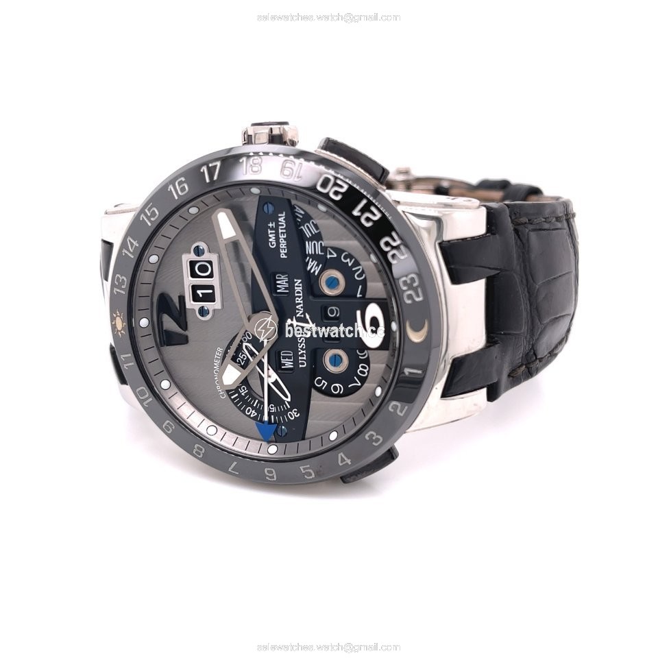IMG_9086 Ulysse Nardin El Toro Black Toro Mens watch Unisex Automatic Platinum 329-00 3