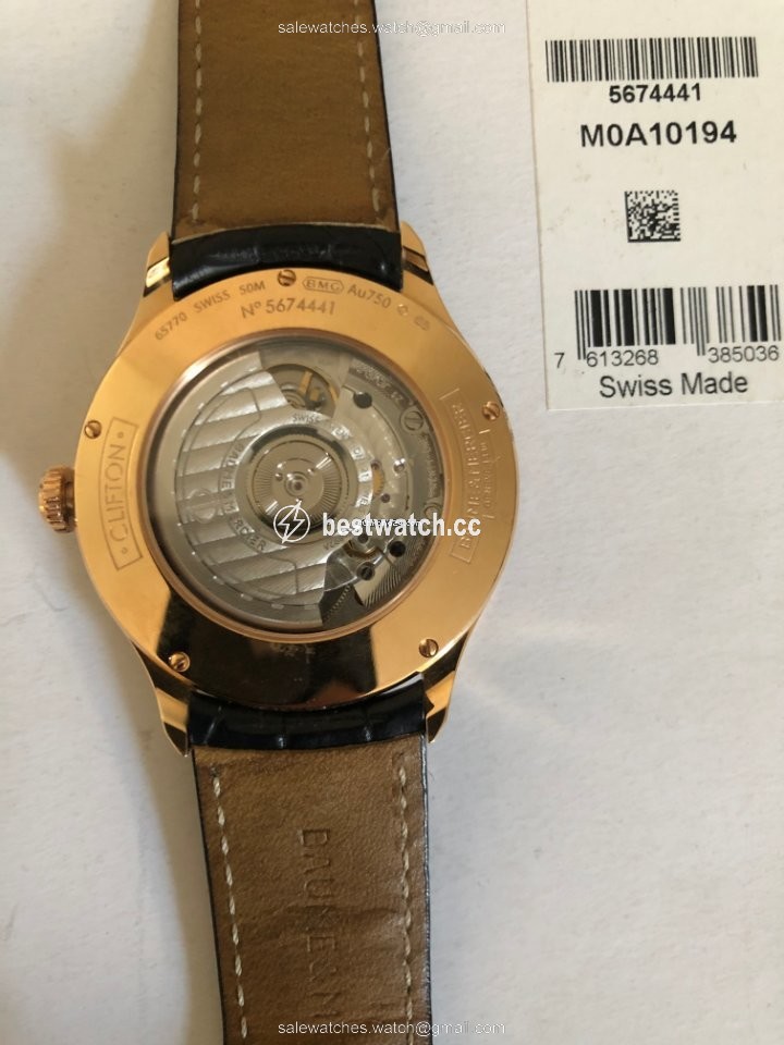 IMG_9086 Baume & Mercier Clifton Mens watch Unisex Automatic Rose gold MOA10194 3