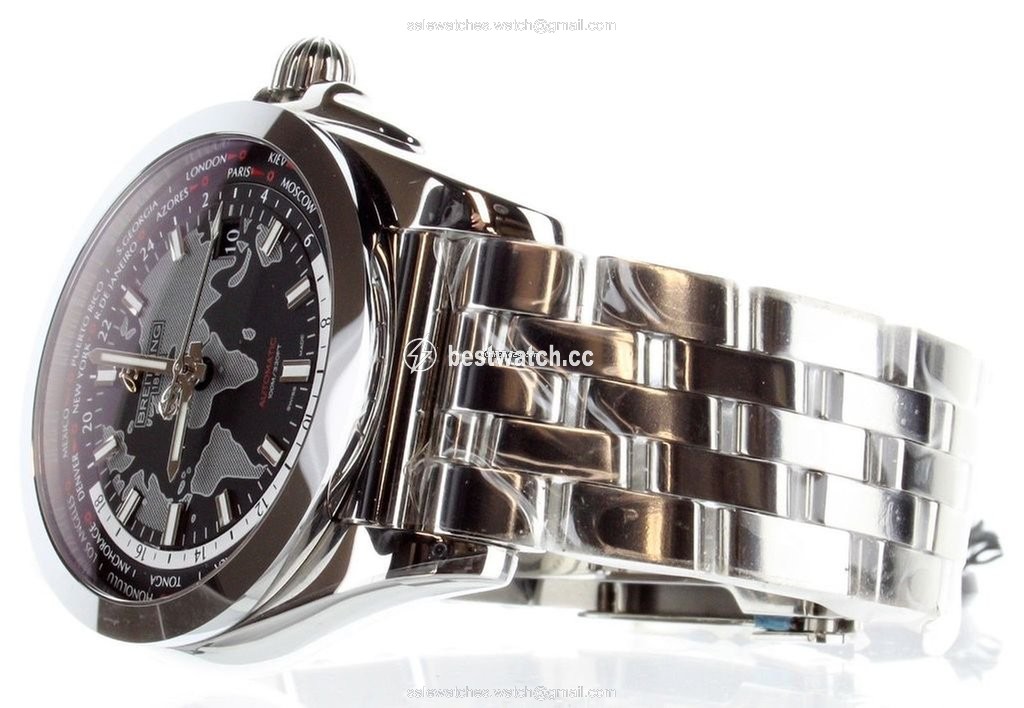 IMG_9086 Breitling Galactic Unitime Mens watch Unisex Automatic Steel WB3510U4 BD94 3