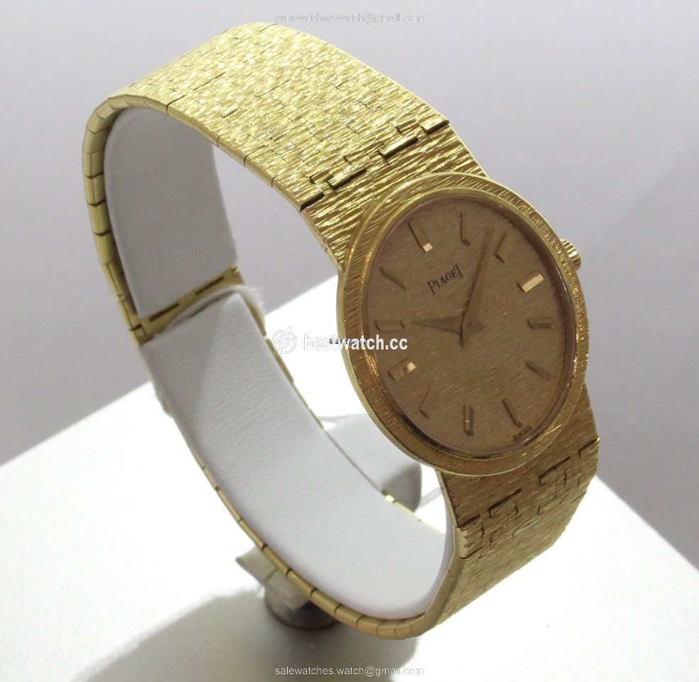 IMG_9086 Piaget Womens watch Manual winding Yellow gold 9821A6 3