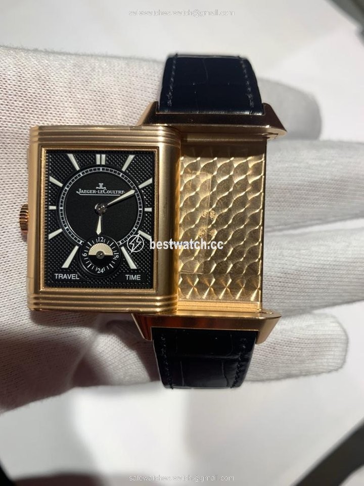 IMG_9086 Jaeger-LeCoultre Reverso Duoface Mens watch Unisex Manual winding Rose gold Q3842520 3
