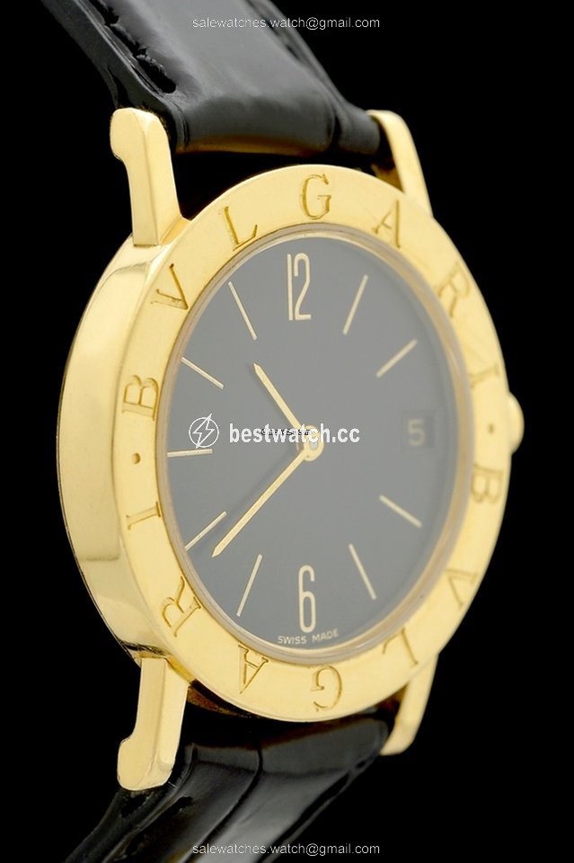IMG_9086 Bulgari Bulgari Mens watch Unisex Quartz Yellow gold BB30 GLD 3