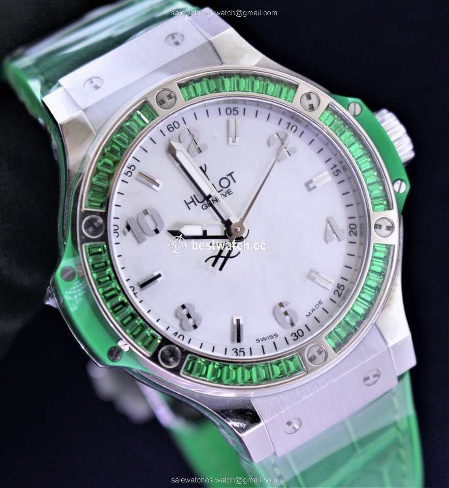 IMG_9086 Hublot Big Bang Tutti Frutti Womens watch Quartz Steel 361.SG.6010.LR.1922 3