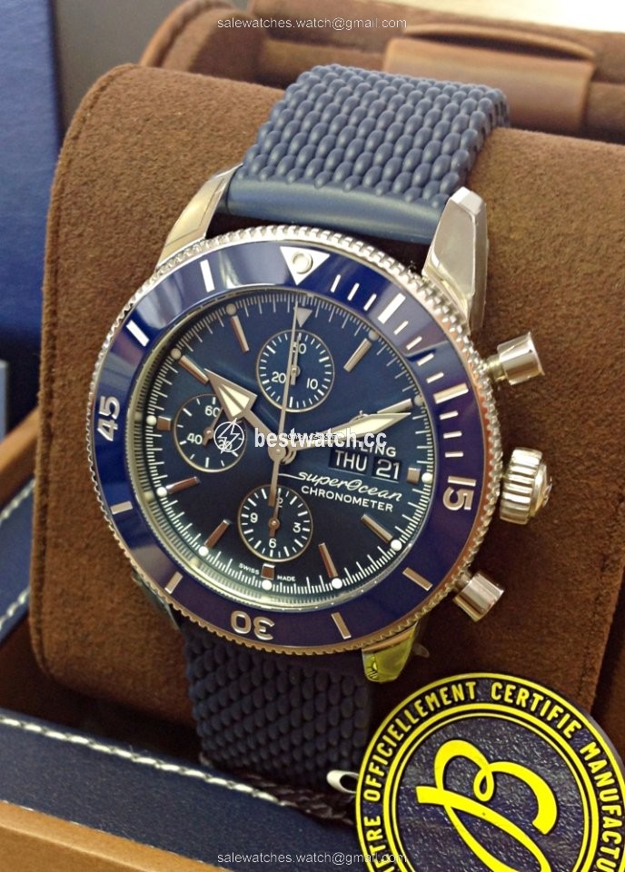 IMG_9086 Breitling Superocean Heritage II Chronographe Mens watch Unisex Automatic Steel A13313161C1S1 3