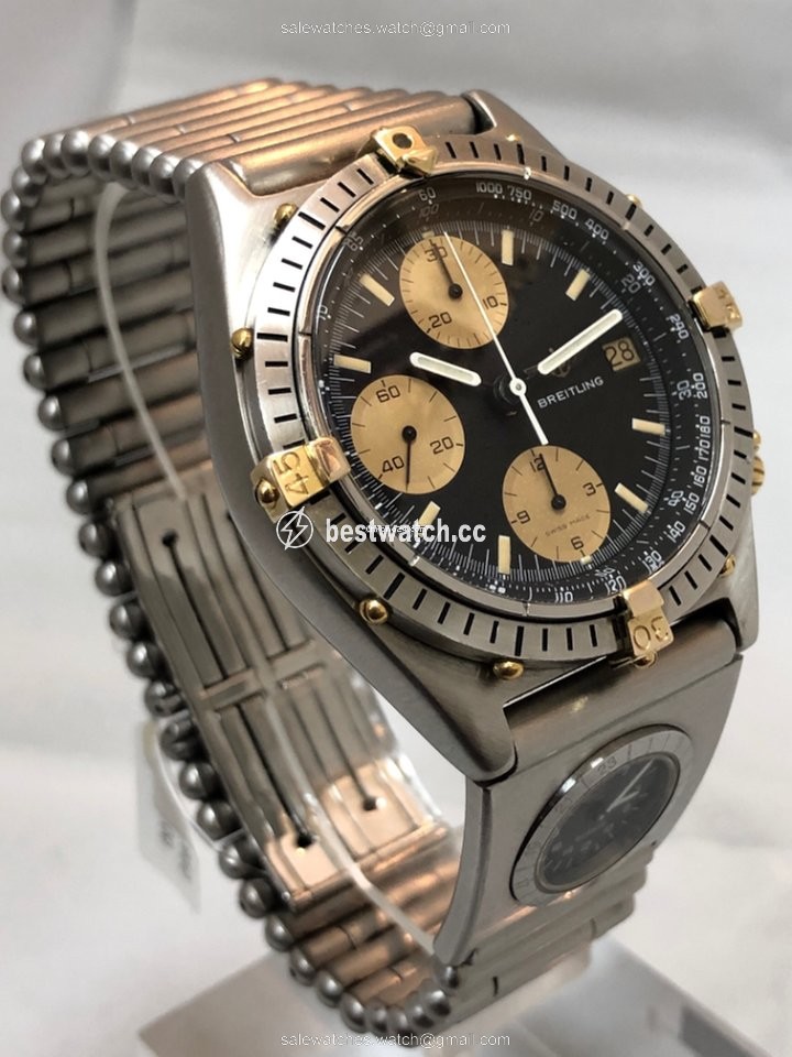 IMG_9086 Breitling Chronomat Mens watch Unisex Automatic Gold Steel 81.950 B13047 3