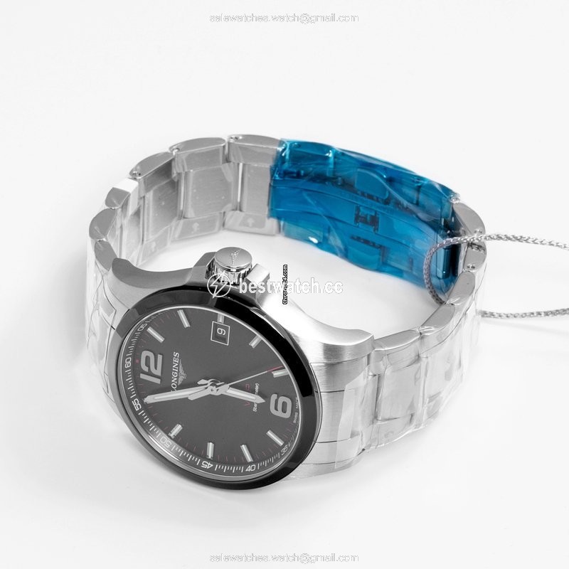 IMG_9086 Longines Conquest Mens watch Unisex Quartz Steel L37294566 3