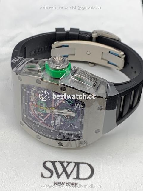 IMG_9086 Richard Mille RM 011 Mens watch Unisex Automatic Titanium RM11-01 3