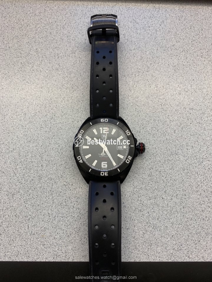 IMG_9086 TAG Heuer Formula 1 Calibre 5 Mens watch Unisex Automatic Steel WAZ2115.FT8023 3