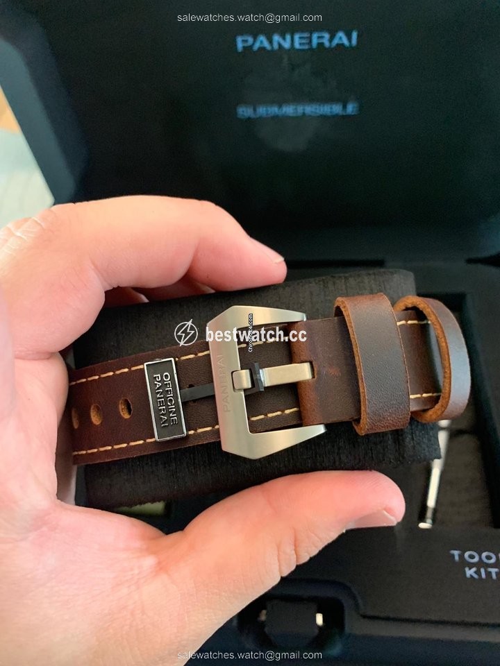 IMG_9086 Panerai Luminor Submersible Mens watch Unisex Automatic Bronze pam00968 3