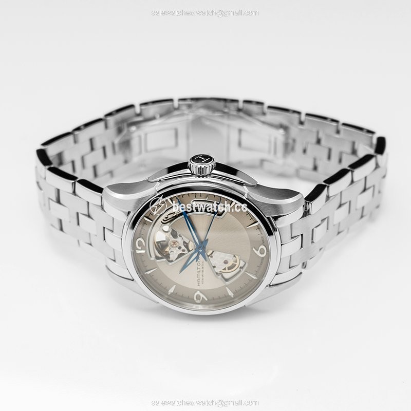 IMG_9086 Hamilton Jazzmaster Open Heart Mens watch Unisex Automatic Steel H32565121 3