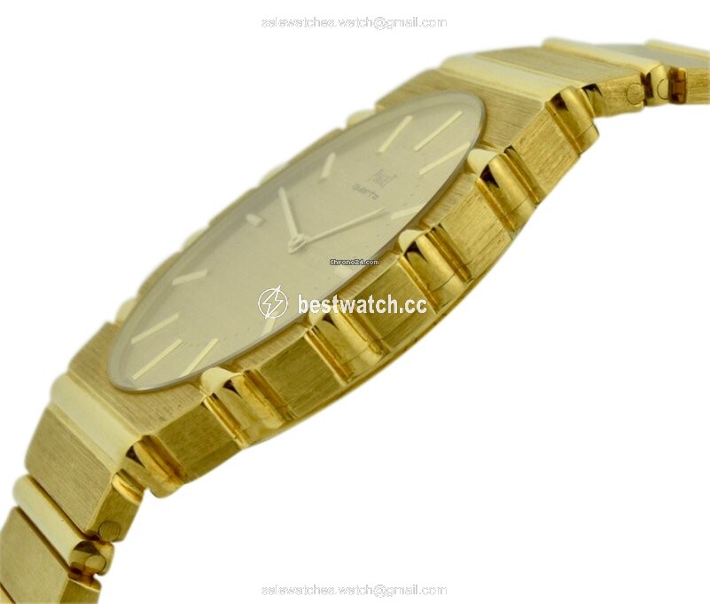 IMG_9086 Piaget Polo Mens watch Unisex Quartz Yellow gold Piaget 7661 C 701 3