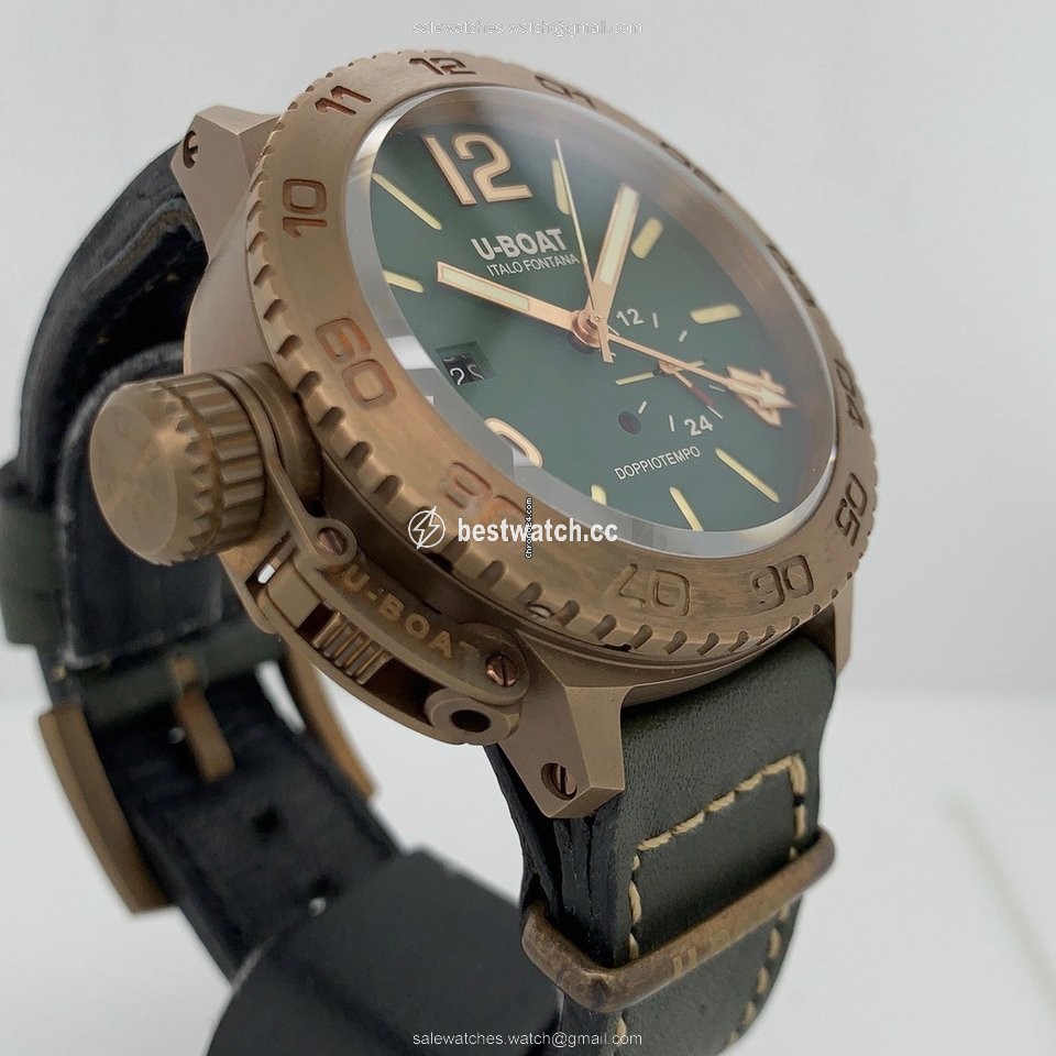 IMG_9086 U-Boat Classico Mens watch Unisex Automatic Bronze 9088 3