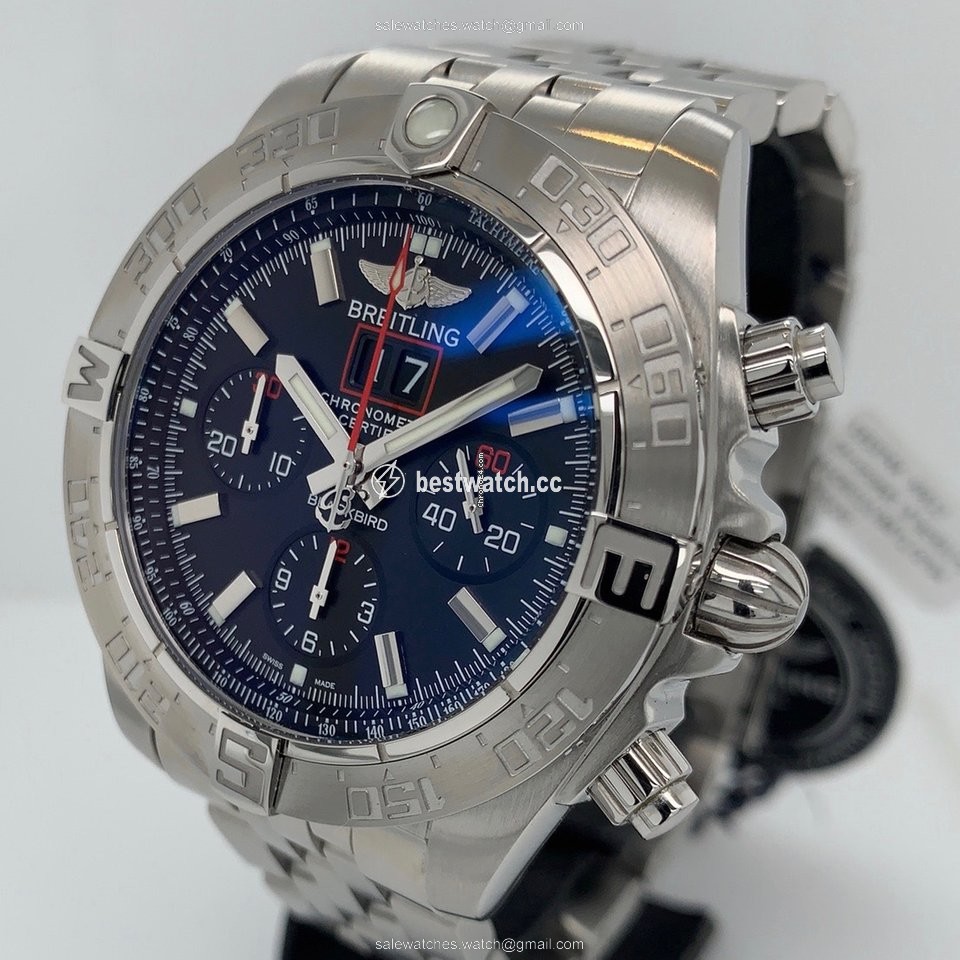 Breitling Blackbird Mens watch Unisex Automatic Steel A4436010 BB71 379A 3