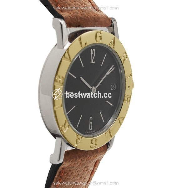 Bulgari Bulgari Mens watch Unisex Quartz Gold Steel BB 30 SGLD 3