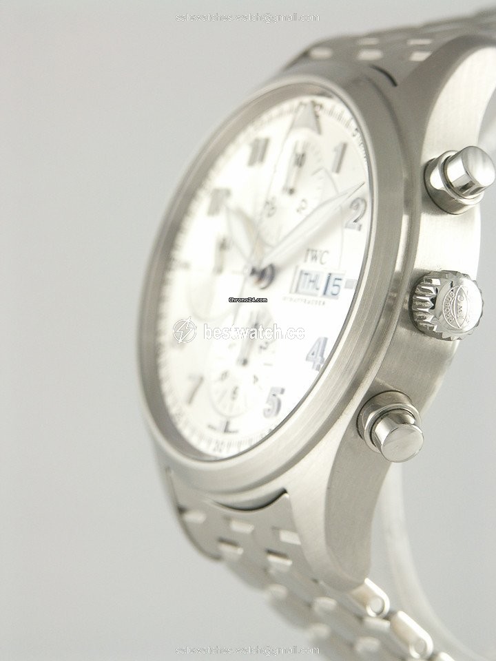 IWC Pilot Spitfire Chronograph Mens watch Unisex Automatic Steel 371702 3
