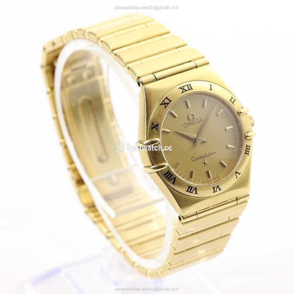 Omega Constellation Womens watch Quartz Yellow gold 1172.10.00 3