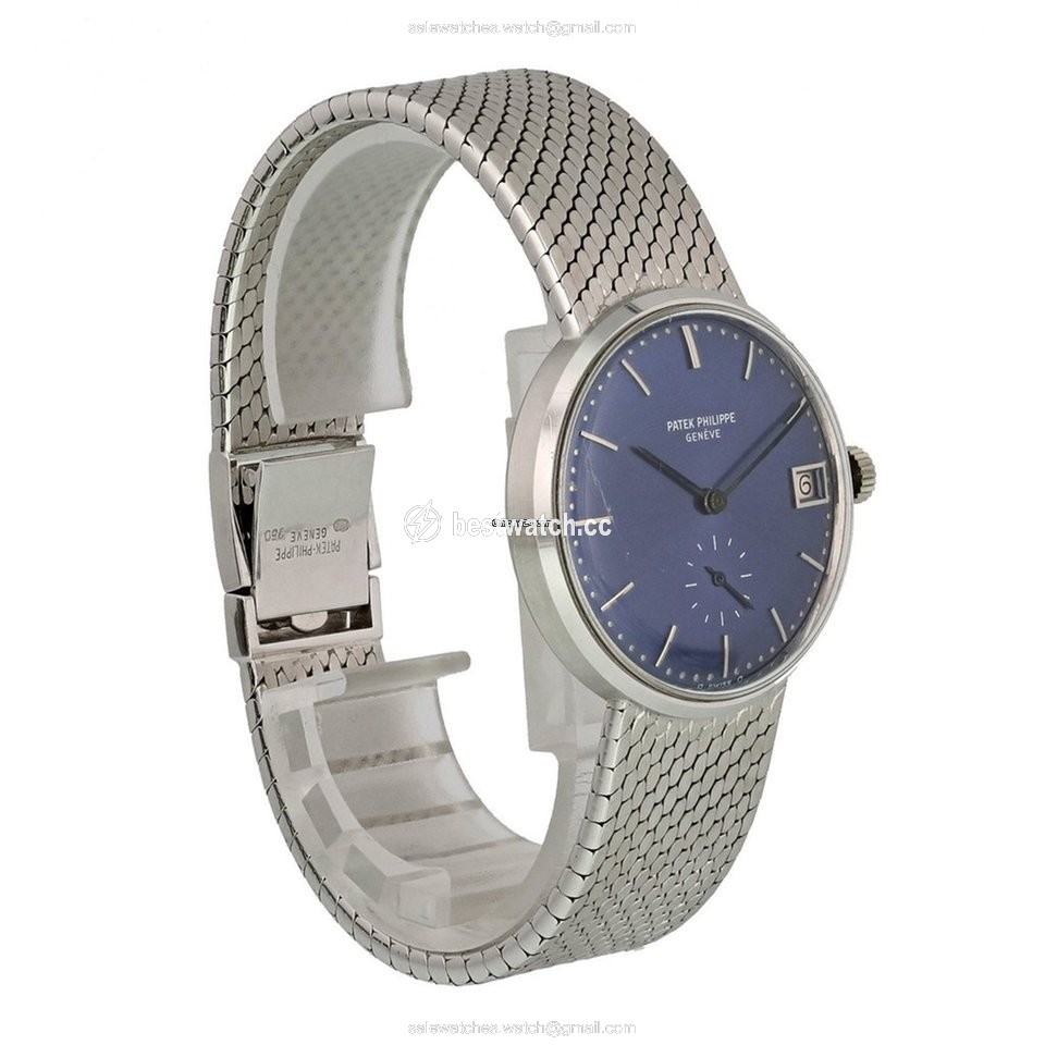 IMG_9086 Patek Philippe Calatrava Mens watch Unisex Automatic White gold 3514 3