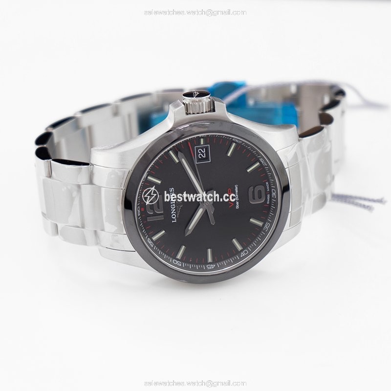 IMG_9086 Longines Conquest Mens watch Unisex Quartz Steel L37194566 3