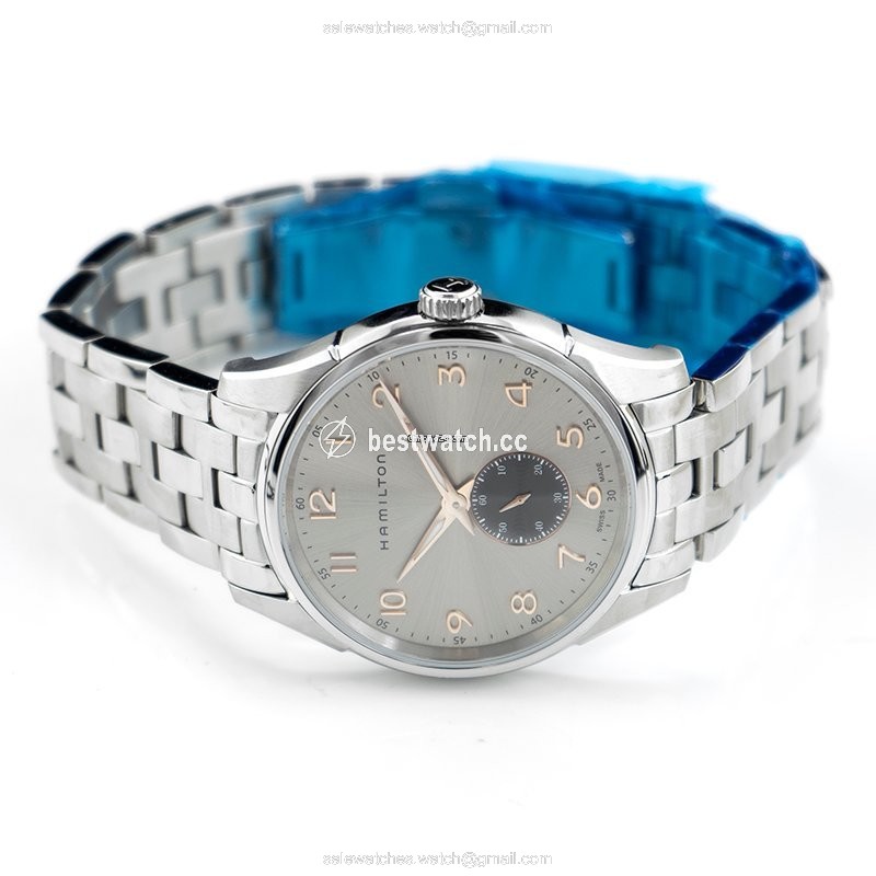 Hamilton Jazzmaster Thinline Mens watch Unisex Quartz Steel H38411180 3