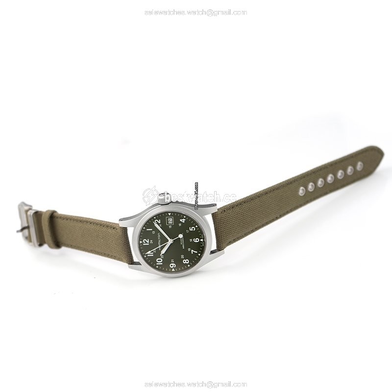 IMG_9086 Hamilton Khaki Field Mens watch Unisex Manual winding Steel H69439363 3