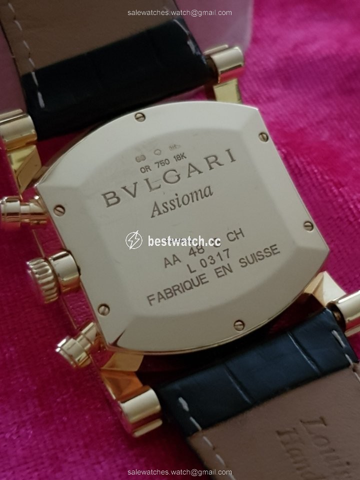 IMG_9086 Bulgari Assioma Mens watch Unisex Automatic Yellow gold L0317 3