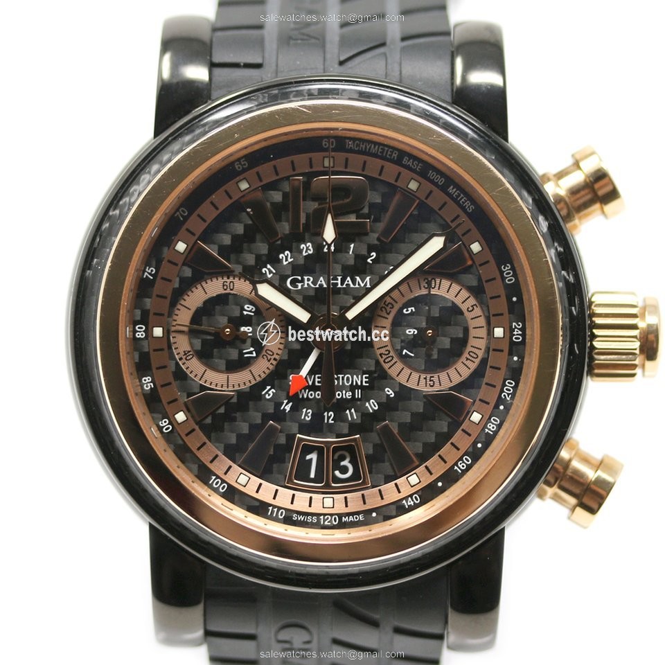 Graham Silverstone Mens watch Unisex Automatic Gold Steel 2GSIUBR 3