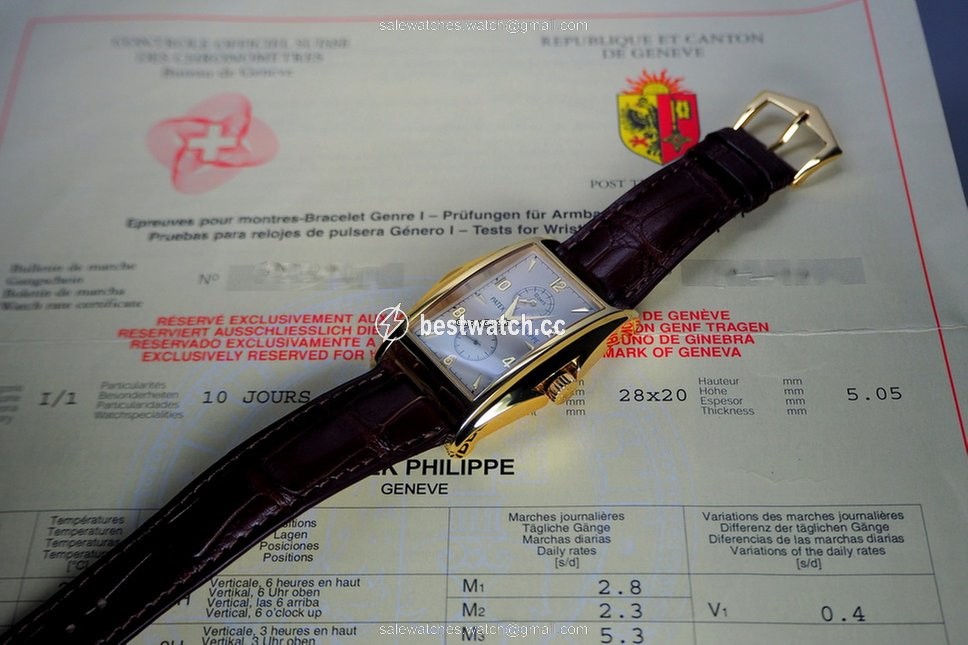IMG_9086 Patek Philippe Gondolo Mens watch Unisex Manual winding Yellow gold 5100 J-001 3