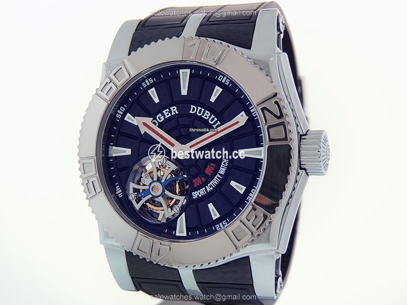 IMG_9086 Roger Dubuis Easy Diver Mens watch Unisex Manual winding SE48 02 9 0K9.53 3