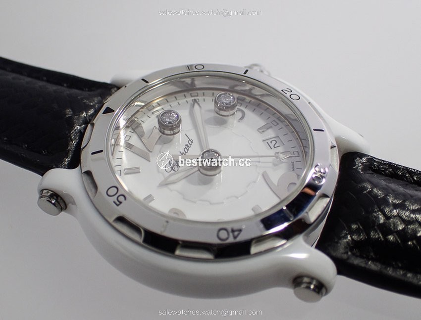 Chopard Happy Sport Womens watch Quartz Ceramic 288507 3