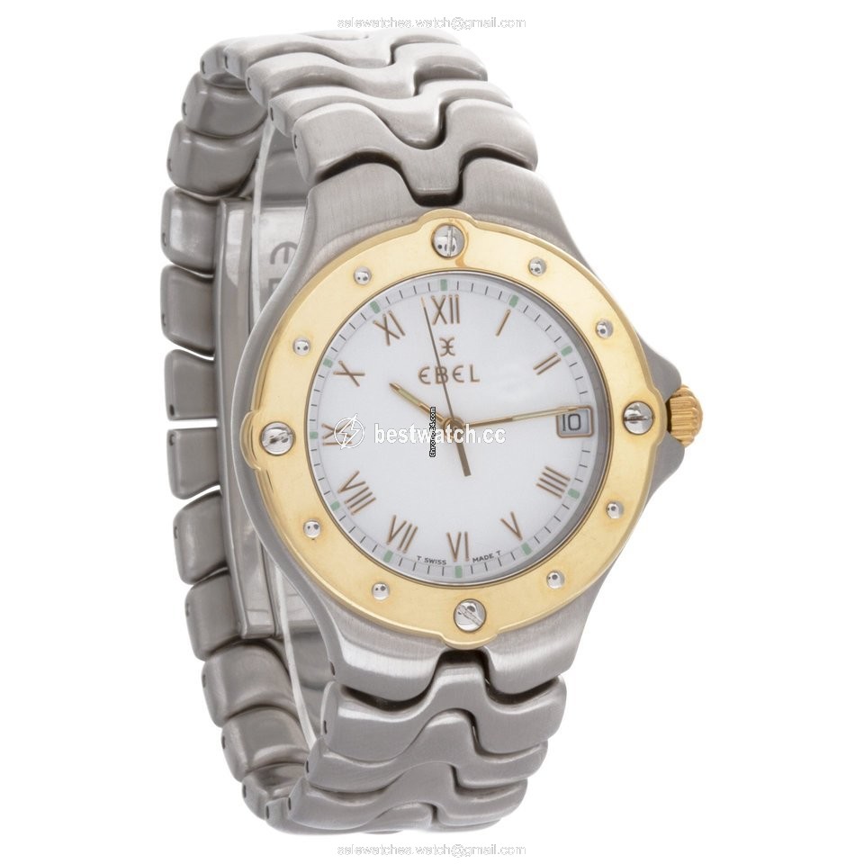 IMG_9086 Ebel Sportwave Mens watch Unisex Quartz Steel E6187631 3