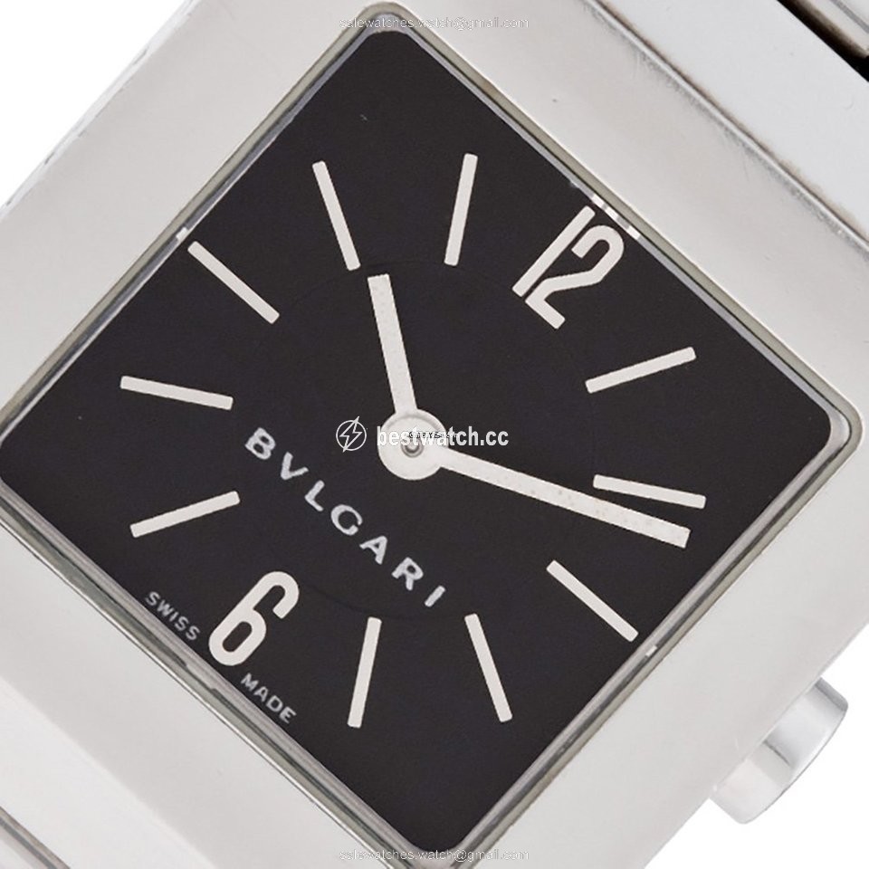 Bulgari Quadrato Quartz Steel SQ22SS 3
