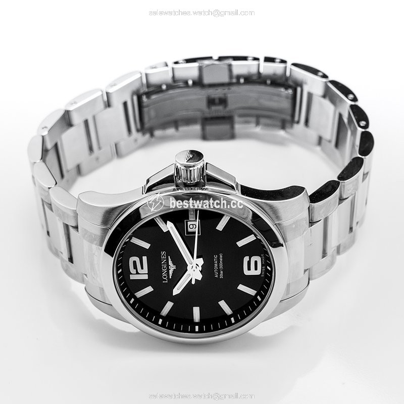 Longines Conquest Mens watch Unisex Automatic Steel L37774586 3