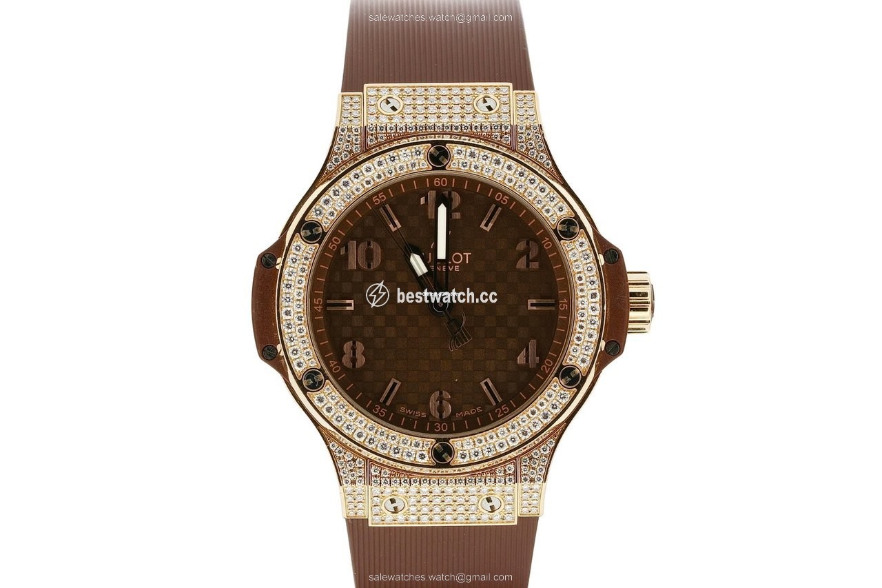 IMG_9086 Hublot Big Bang 38 mm Womens watch Rose gold 361.PC.3380.RC.1704 3