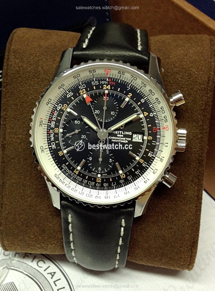 IMG_9086 Breitling Navitimer GMT Mens watch Unisex Automatic Steel A24322121B1X1 3