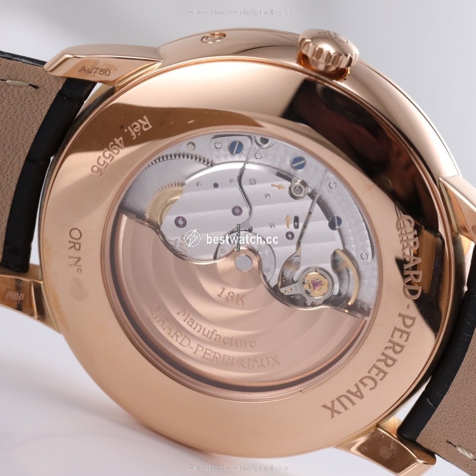 Girard Perregaux 1966 Mens watch Unisex Automatic Rose gold 49556-52-131-bb6c 3