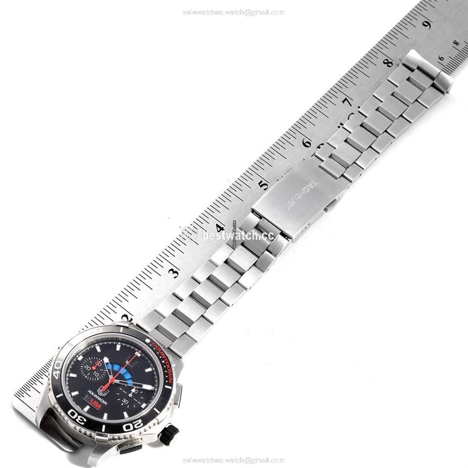 IMG_9086 TAG Heuer Aquaracer 500M Mens watch Unisex Automatic Steel CAK211B.BA0833 3